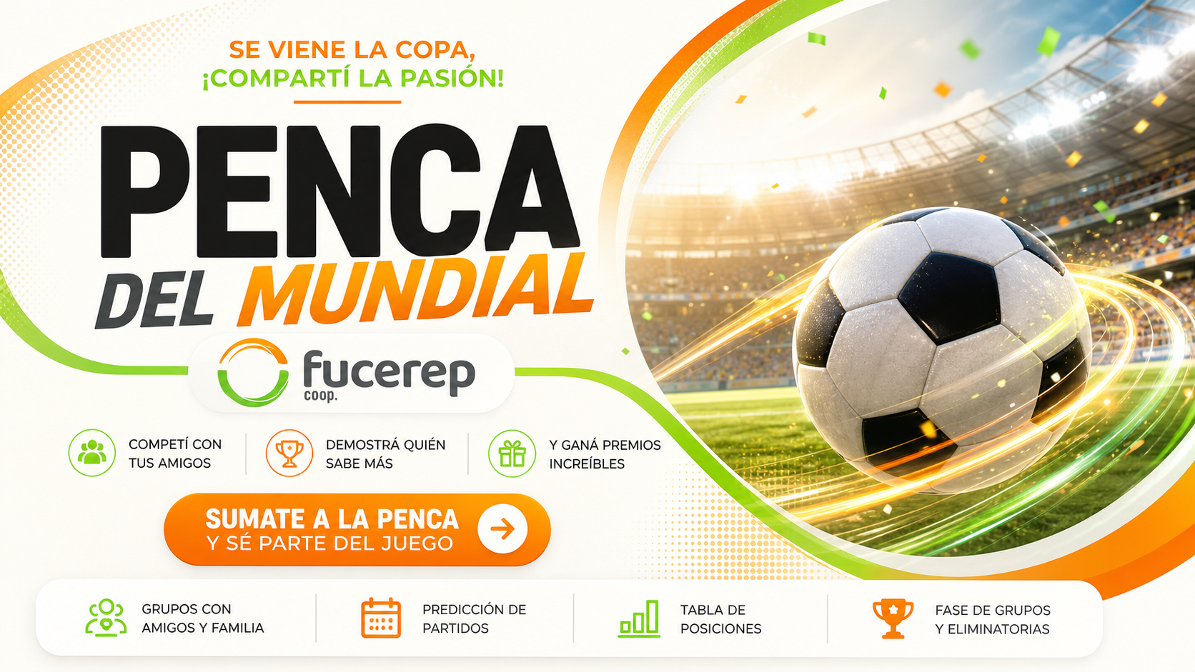 Penca FUCEREP - Compartí la pasión