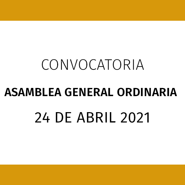 Asamblea General Ordinaria 24 Abril