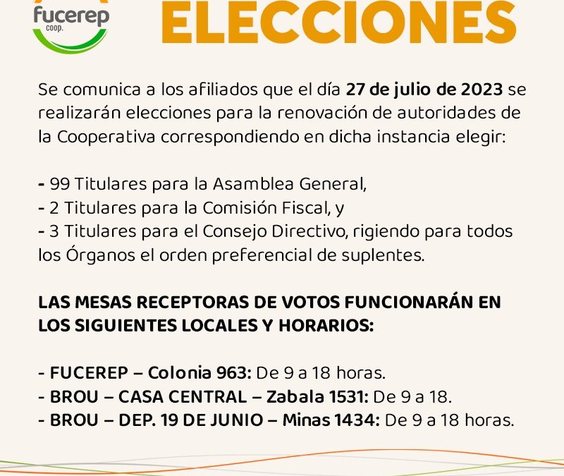 Elecciones