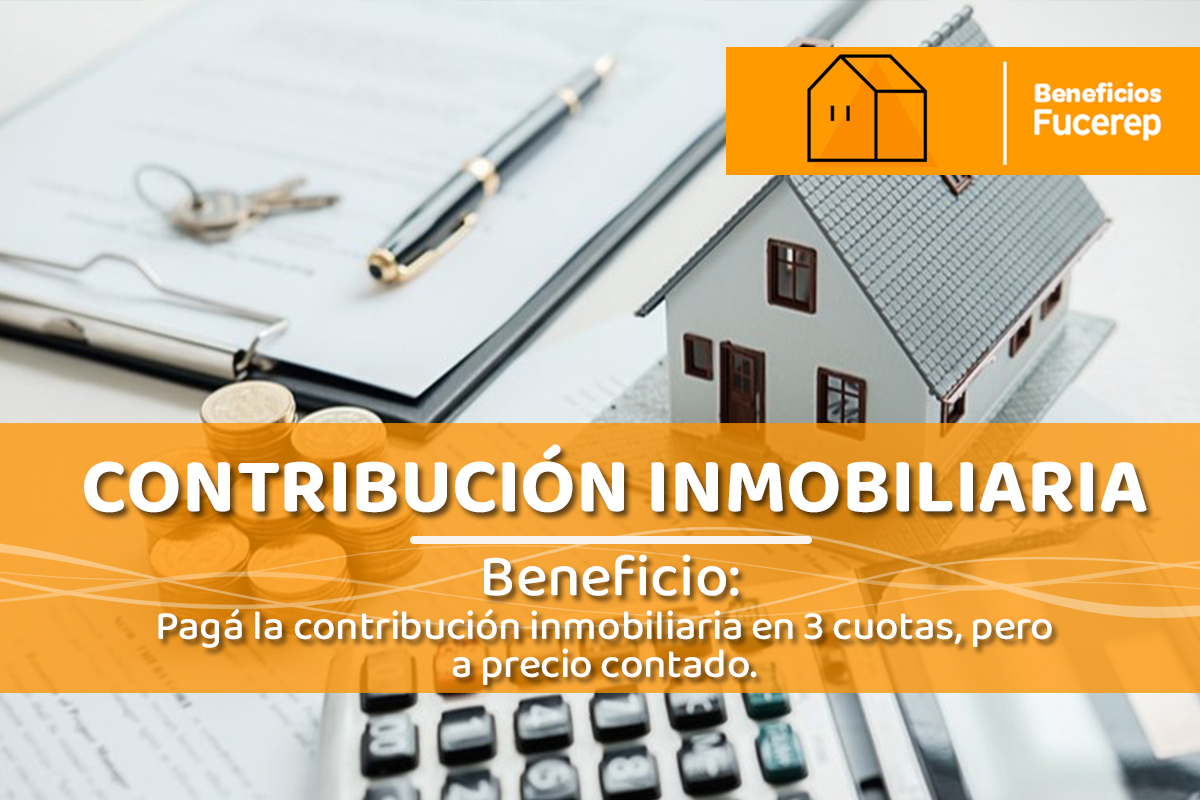 Contribución Inmobiliaria en 3 y 6 cuotas