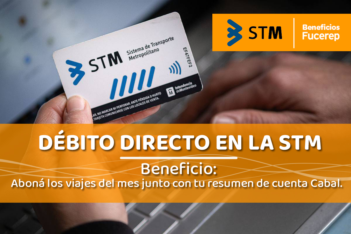 Paga con la STM y debita directo de tu tarjeta