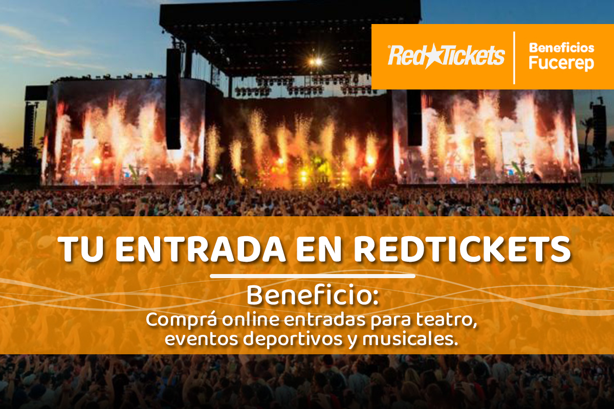 Comprá entradas en RedTickets