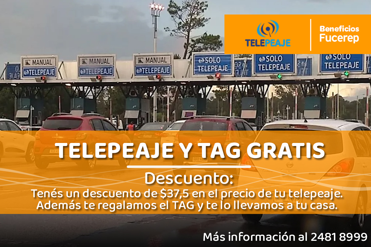 Descuento de $37,5 en el precio de tu telepeaje pagando con Cabal
