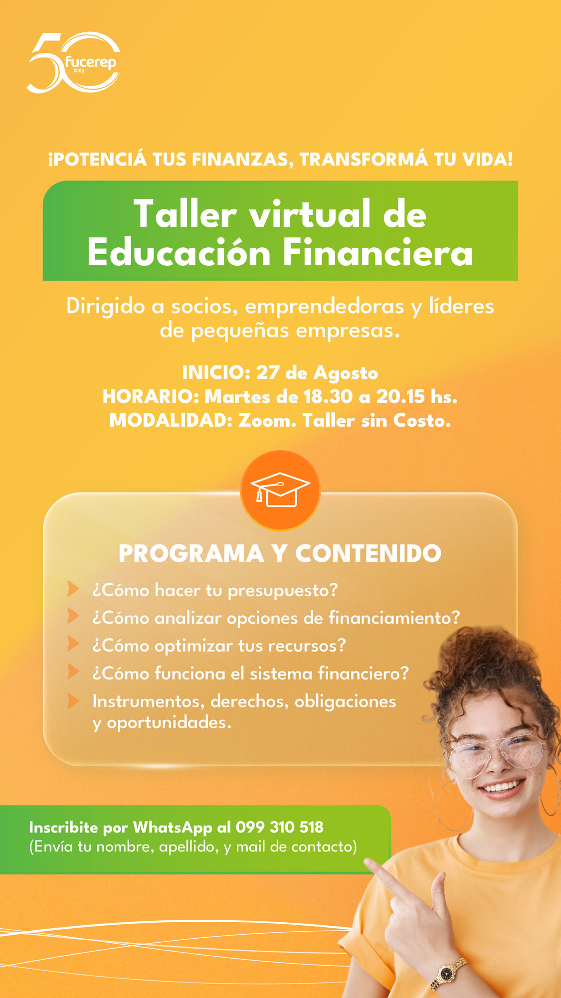 Taller virtual de Educación Financiera